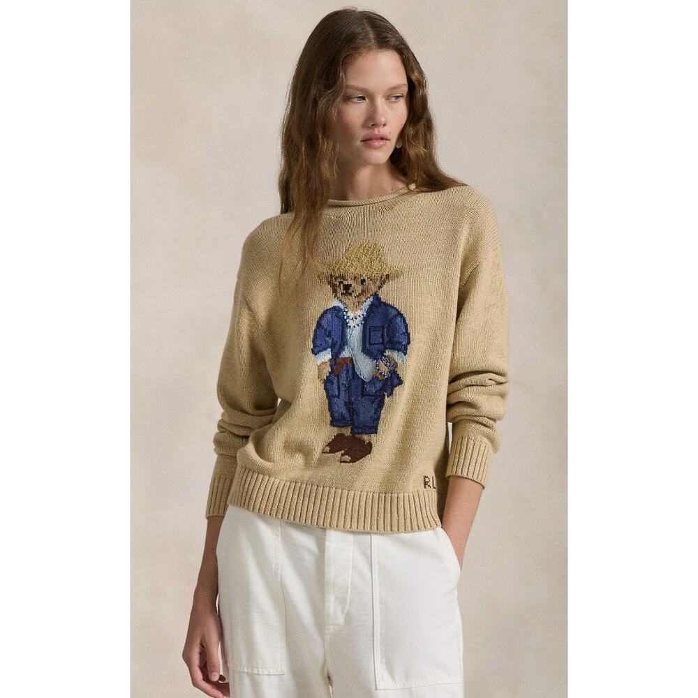 Polo Ralph Lauren Polo Bear Rollneck Jumper Sweater size XS - Picture 2 of 8